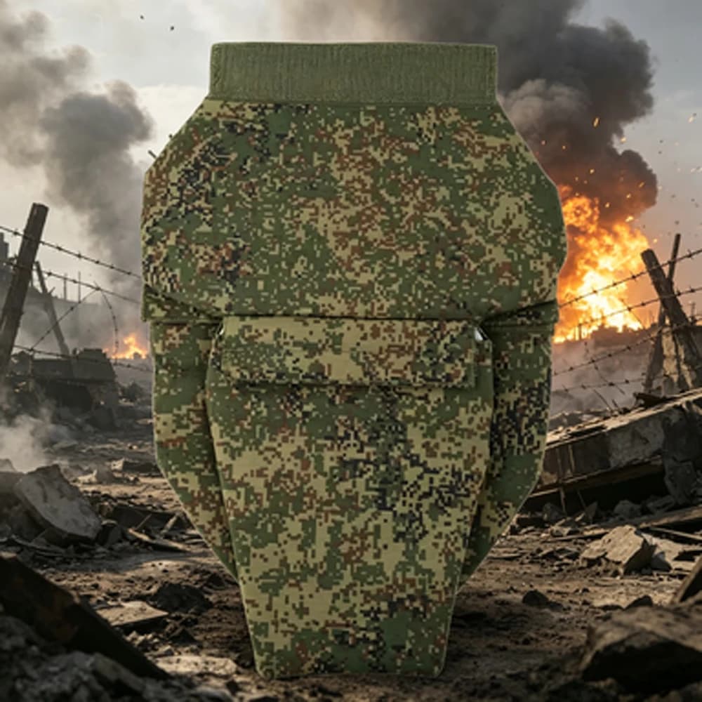 Tactical outdoor vest crotch protection universal outdoor protection MOLLE BAFFLE tactical belly bag