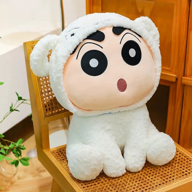 45CM Anime Crayon Shin chans Plush toys Doll kawaii pp cotton filling sleeping pillow holiday decorations holiday gifts