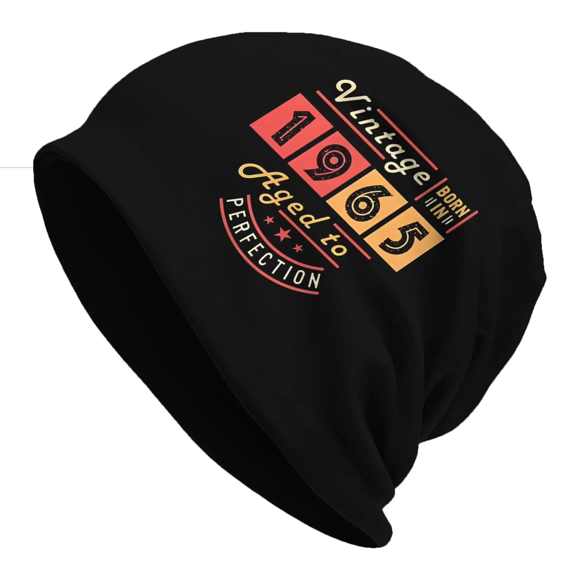 Cappelli Y2k Born In 1965, Berretto per Compleanno, Cappello Sottile Autunno Primavera, 70 Anni, Berretti Creativi per Uomini e Donne