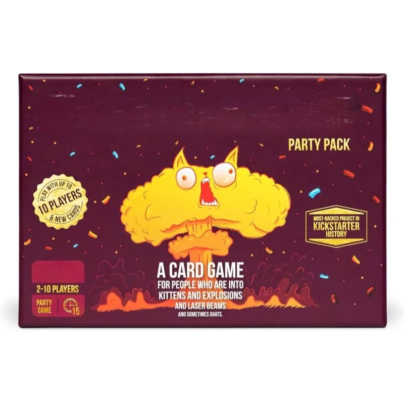 Gioco di carte Party Pack, 2-10 giocatori, 15 minuti di gioco, divertente gioco interattivo per feste e serate di gioco in famiglia