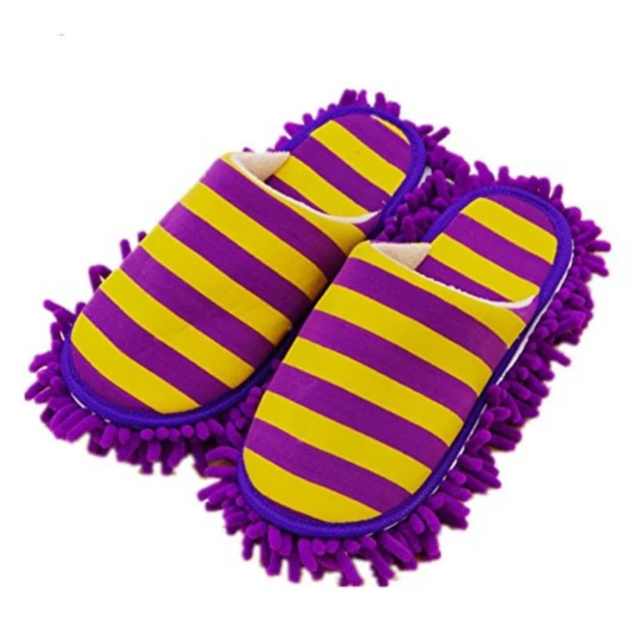 Unisex Microfiber Slippers Floor Cleaning Mop Men and Women House Dusting Slippers Floor Cleaning Tool
