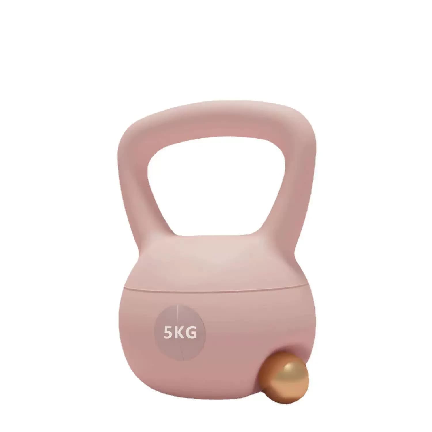 OFFERTA SPECIALE Kettlebell in Acciaio Riempito di Sabbia per Palestra Domestica, Colorato in PVC Morbido, Regolabile per Donne