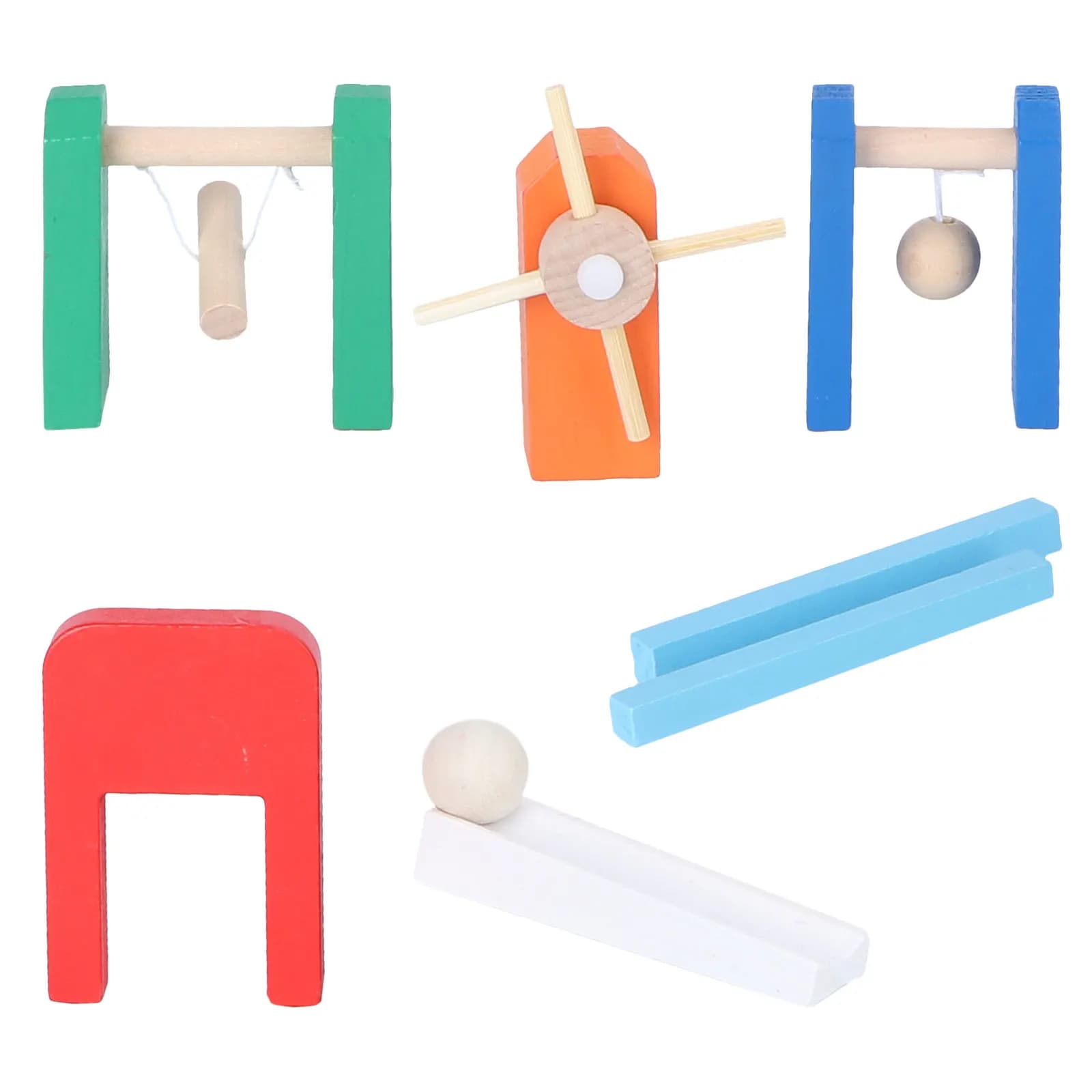 Set di Domino Standard in Legno con Cartoni Animati, Blocchi Creativi per l'Educazione Precoce, Giocattolo Colorato per lo Sviluppo Intellettuale dei Bambini