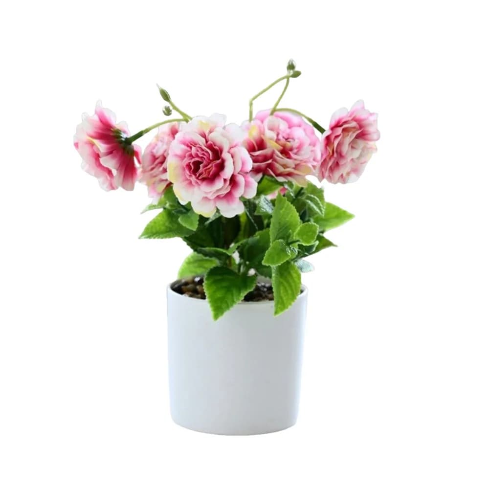 Sunflower Plant Artificial Flower Placement Counter Display Simulation Bonsai Plastic with Flowerpot Fake Plant Flowerpotted