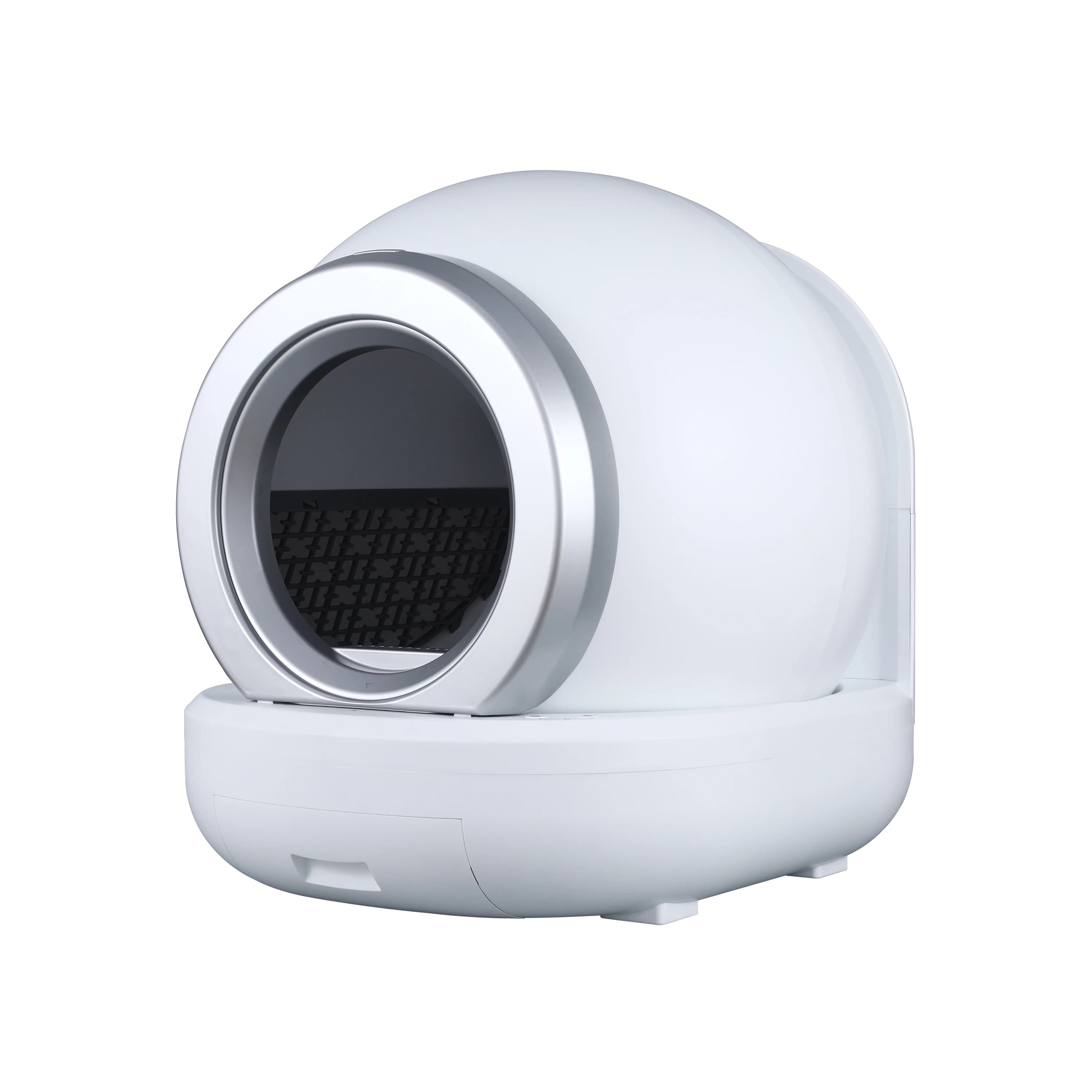 Modern Self-Cleaning Smart Cat Litter Box With Tuya App Control Smart Sensor Technology and Easy Waste Disposal System