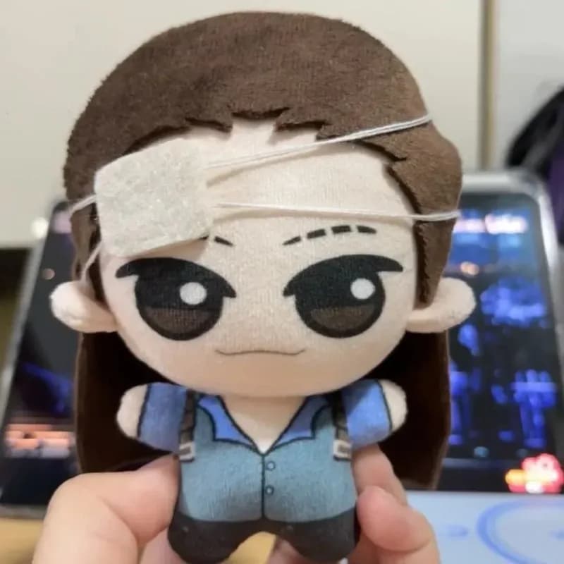 10 cm Anime Identity V Survivors Luchino Diruse Professor Adorabile zaino Stampa Stella marina Ciondolo corpo Portachiavi in peluche Regali
