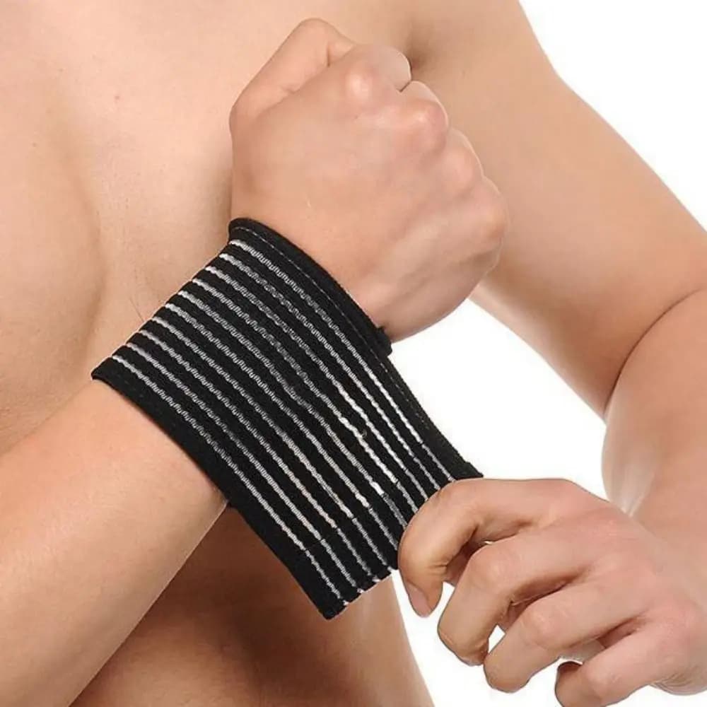 Nuovo supporto per il polso in spandex Tutore per polso elastico regolabile Nero Nudo Bianco Grigio Fascia per le mani Forniture sportive Supporto per il polso
