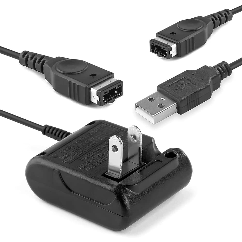 Caricabatterie per Gameboy Advance SP, adattatore ca per Console DS, cavo di alimentazione USB per cavo da viaggio a parete GBA SP