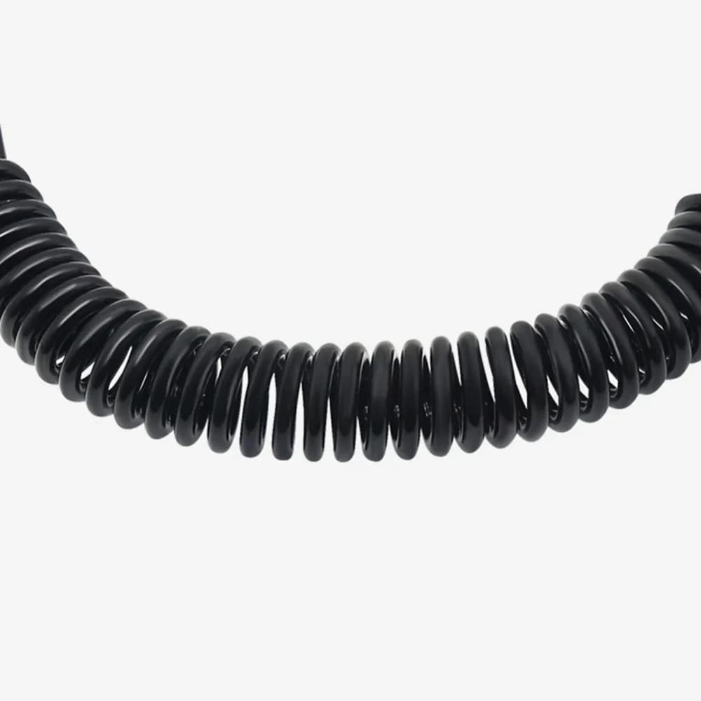 Corda elastica per gamba del piede della tavola Sup Pratico surf Stand UP Corda per mano di sicurezza per il surf Guinzaglio per tavola da surf a spirale in TPU