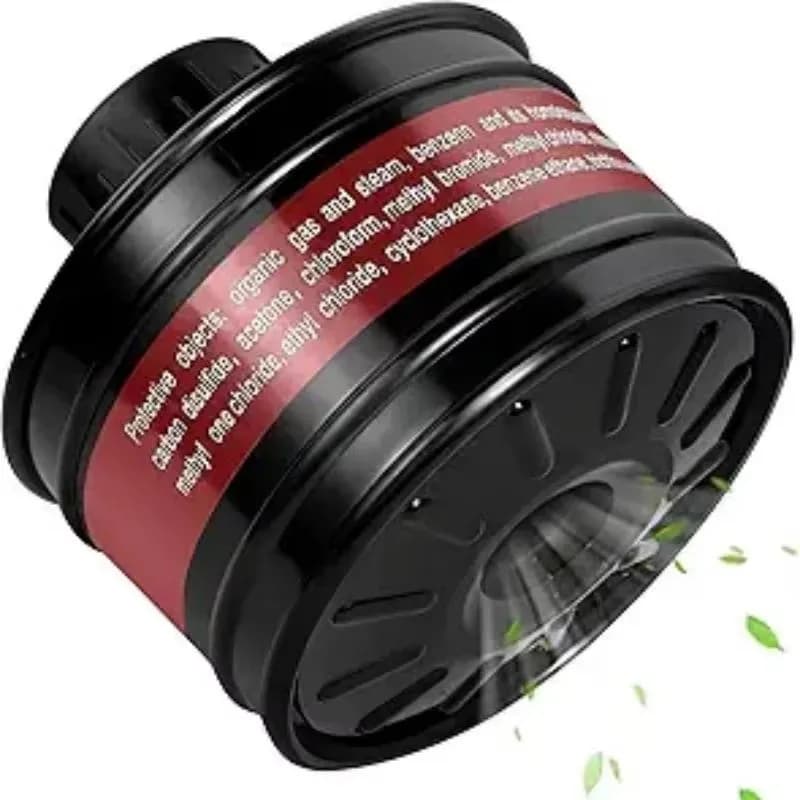R40 Interface Gas Mask Filter 40mm Respirator Canister Practical Replacement Accessory Mask Chemical Gas Mask Respirator