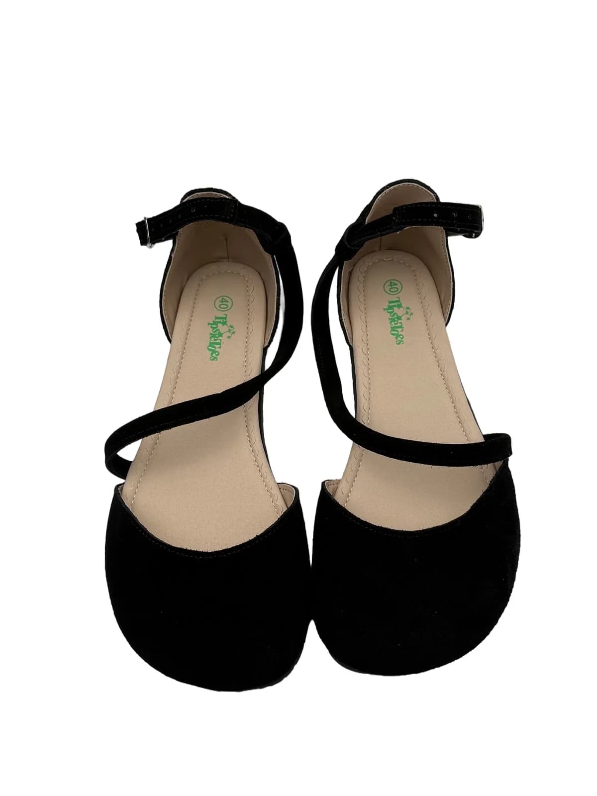 Tipsietoes New Sprinng Summer Sandali piatti in vera pelle a piedi nudi da donna con suola morbida Zero Drop Wider Toes Box Peso leggero