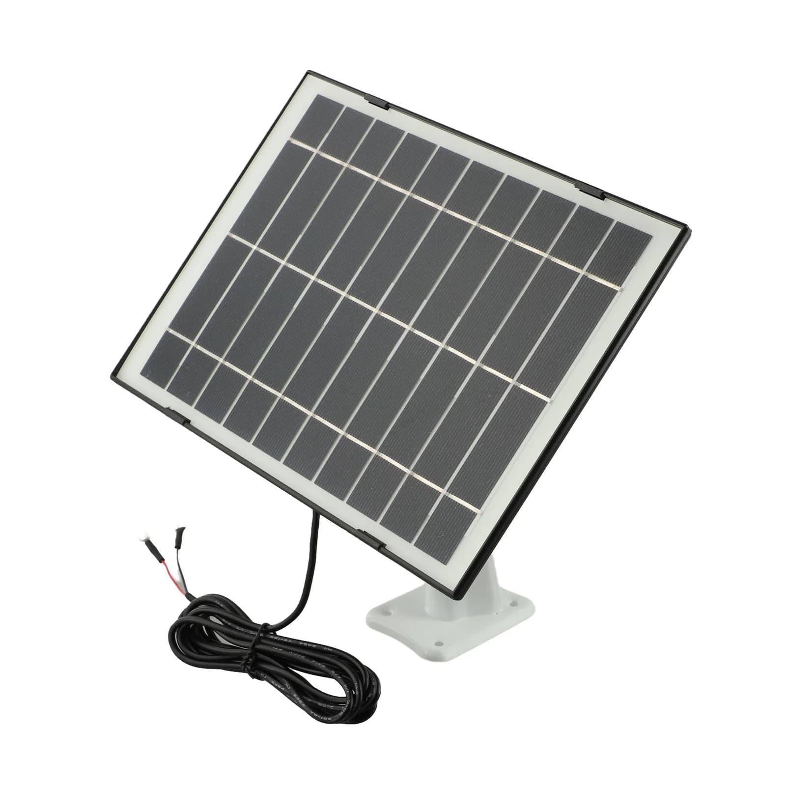 Caricatore solare da 10 W per campanello video ad anello 4/3/3 Plus/2 Conversione efficiente dell'energia e design resistente agli agenti atmosferici