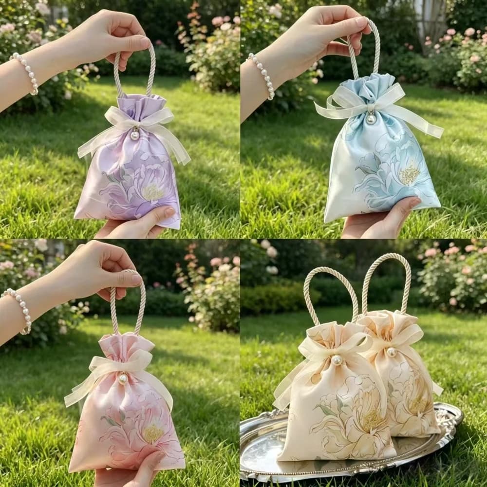 6 pezzi di graziose confezioni regalo a forma di fiore per caramelle, bomboniere per matrimoni, San Valentino, anniversari, souvenir, decorazioni per Natale e festa della mamma