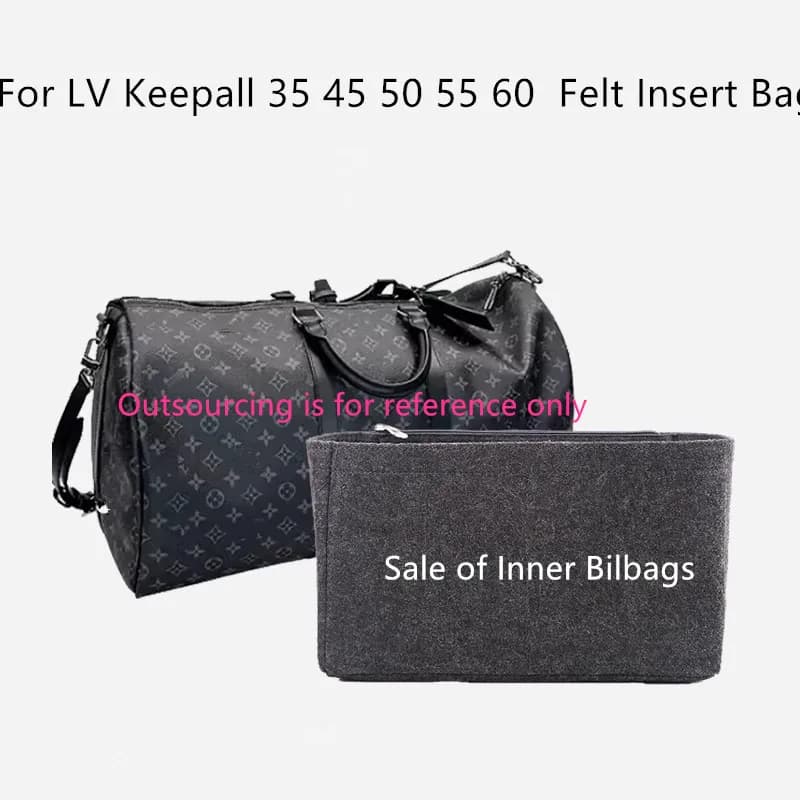 Hot For keepall 35 45 50 55 60 bagagli Feltro Panno Inserto Organizzatore Borsa per il trucco Borsa interna da viaggio Borse cosmetiche portatili