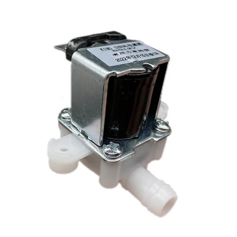DC 12V 24V 220V Elettrovalvola Elettrica Magnetica Normalmente Chiusa Pressione Elettrovalvola Valvola di Ingresso Acqua Aria Ingresso Flussostato