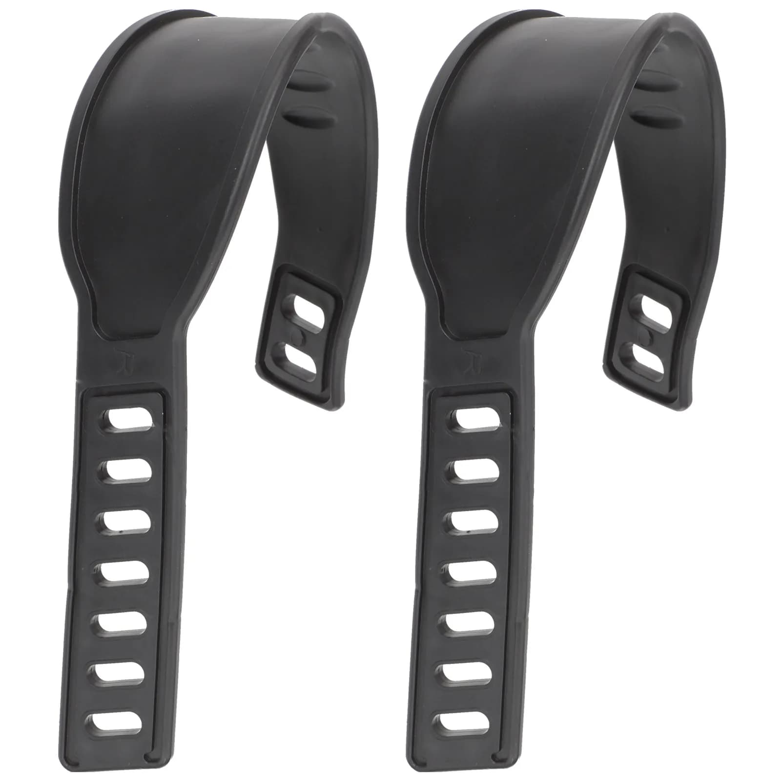 1Pair Heavy-Duty Adjustable Cycling Pedal Straps for Stationary Bike Gym Equipment Anti-Slip Wear-Resistant Exercise Cycle