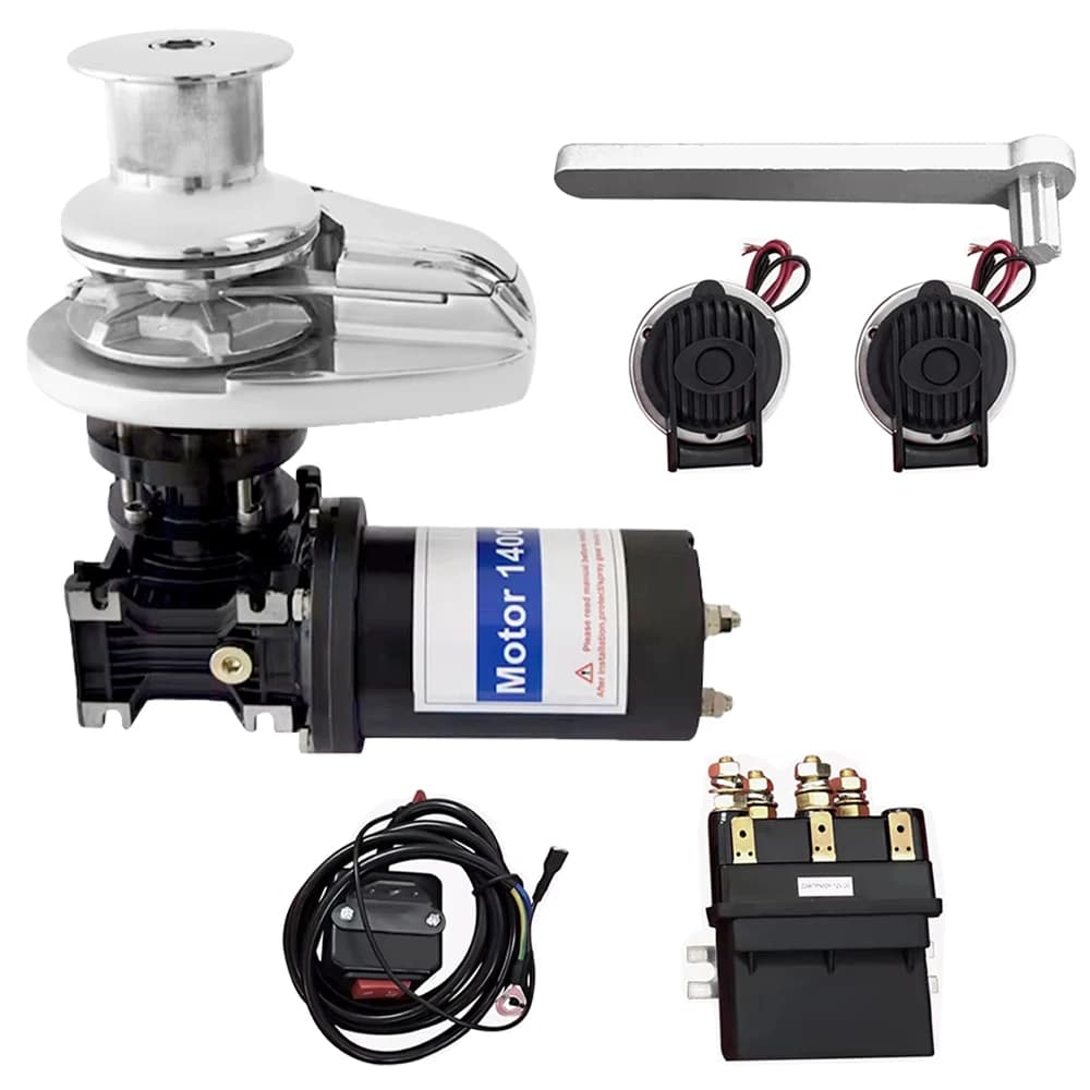 Verricello Elettrico 12V 24V 48V da 9500 libbre, Motore Verricello Elettrico 12V per Ancora Barca