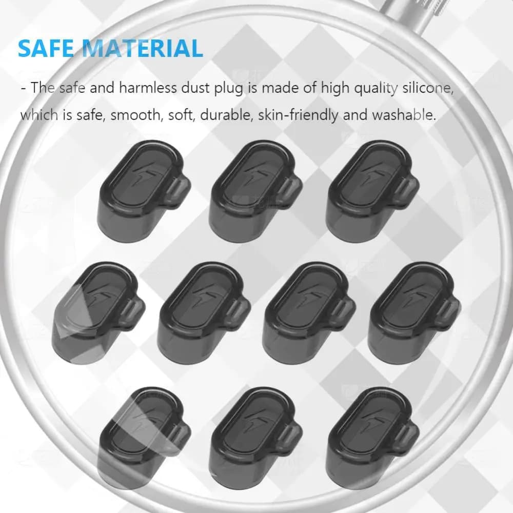 10 Pezzi Copertura Antipolvere in TPU, Accessori per Smartwatch, Tappo Universale Antipolvere per Garmin Fenix 7 7s 7x 6 5x