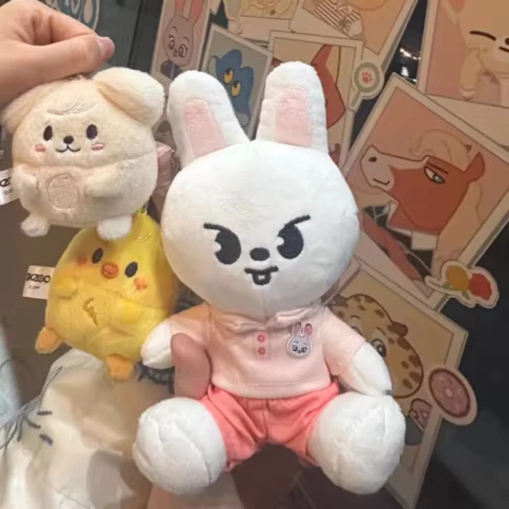 Peluche Skzoo Stray Kids, personaggio anime, bambola pop-up ZKZOO, statuetta in posa eretta, bambola magnetica, regalo carino