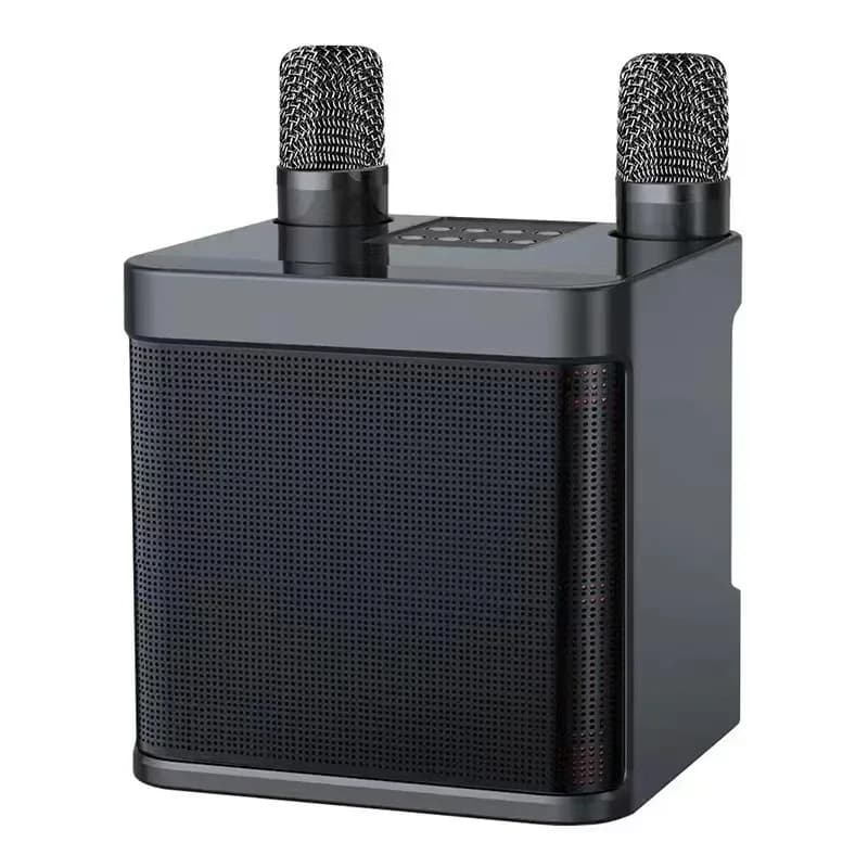 Sistema Karaoke Portatile Wireless, Mini Macchina Karaoke per Bambini, Mini KTV con Funzione Lettore Musicale