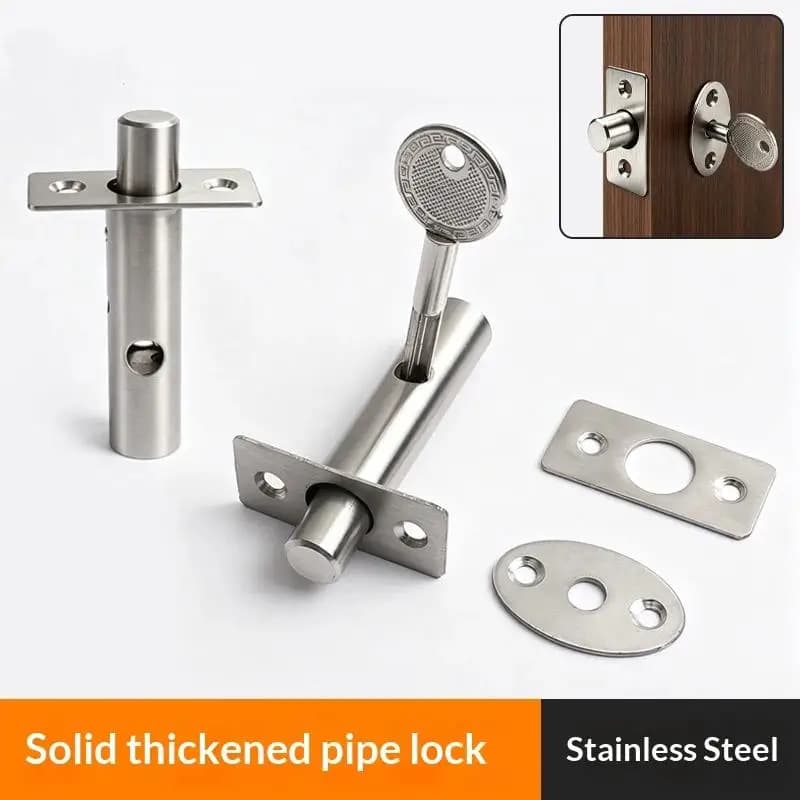 Hidden Tube Well Lock Simple Installation for Concealed Door Fire Door Fire Pipe Well Lock Channel Rarelock