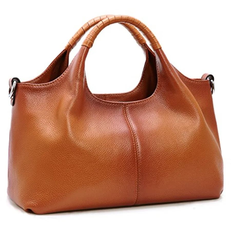 Borse a Spalla in Vera Pelle Iswee, Borsette e Borse da Donna, Borsa a Tracolla Designer, Hobo di Media Dimensione