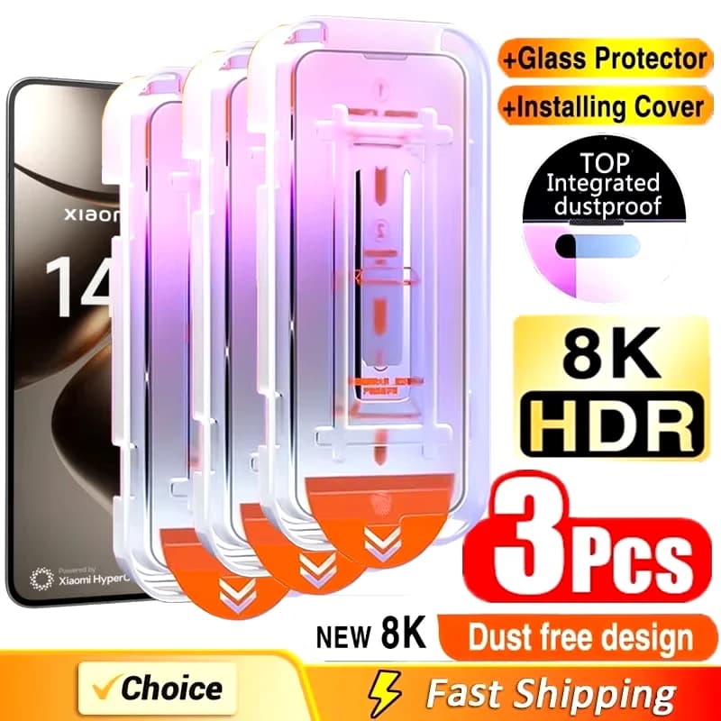 1-3 Pezzi Proteggi Schermo HD Senza Polvere per Samsung S26 S25 Ultra S24 S23 Plus S22 A56 A36 A26 A17 A07 A55 5G A54 A53 A33 A35 A15