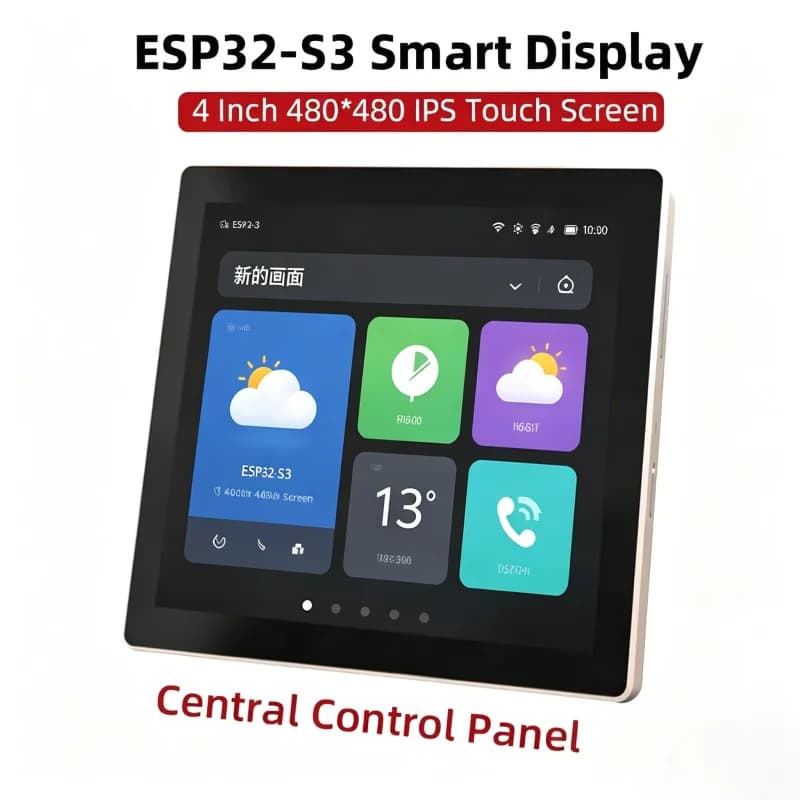 Scheda di Sviluppo ESP32-S3 con Schermo Touch IPS da 4 Pollici, WiFi e BT per Arduino LVGL IOT, Display Intelligente per Box 86 e Centralina