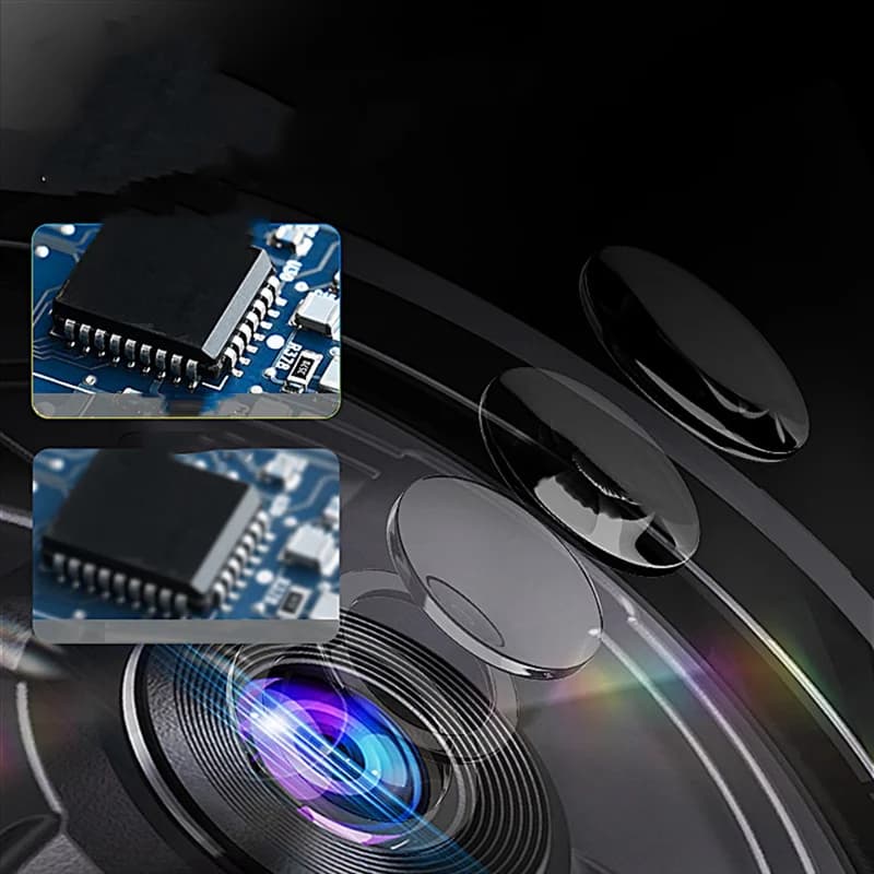 Microscopio digitale ALIM Microscopio a monete 100X con lente d'ingrandimento con schermo da 2 pollici con luce (bianco e UV) Compatibile con Windows Durabl