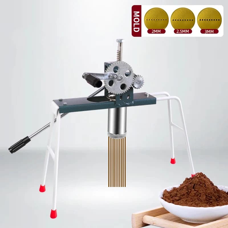 Macchina Manuale per la Produzione di Incenso, Kit di Strumenti Artigianali per Uso Domestico, per la Realizzazione di Bastoncini e Bobine di Legno di Sandalo