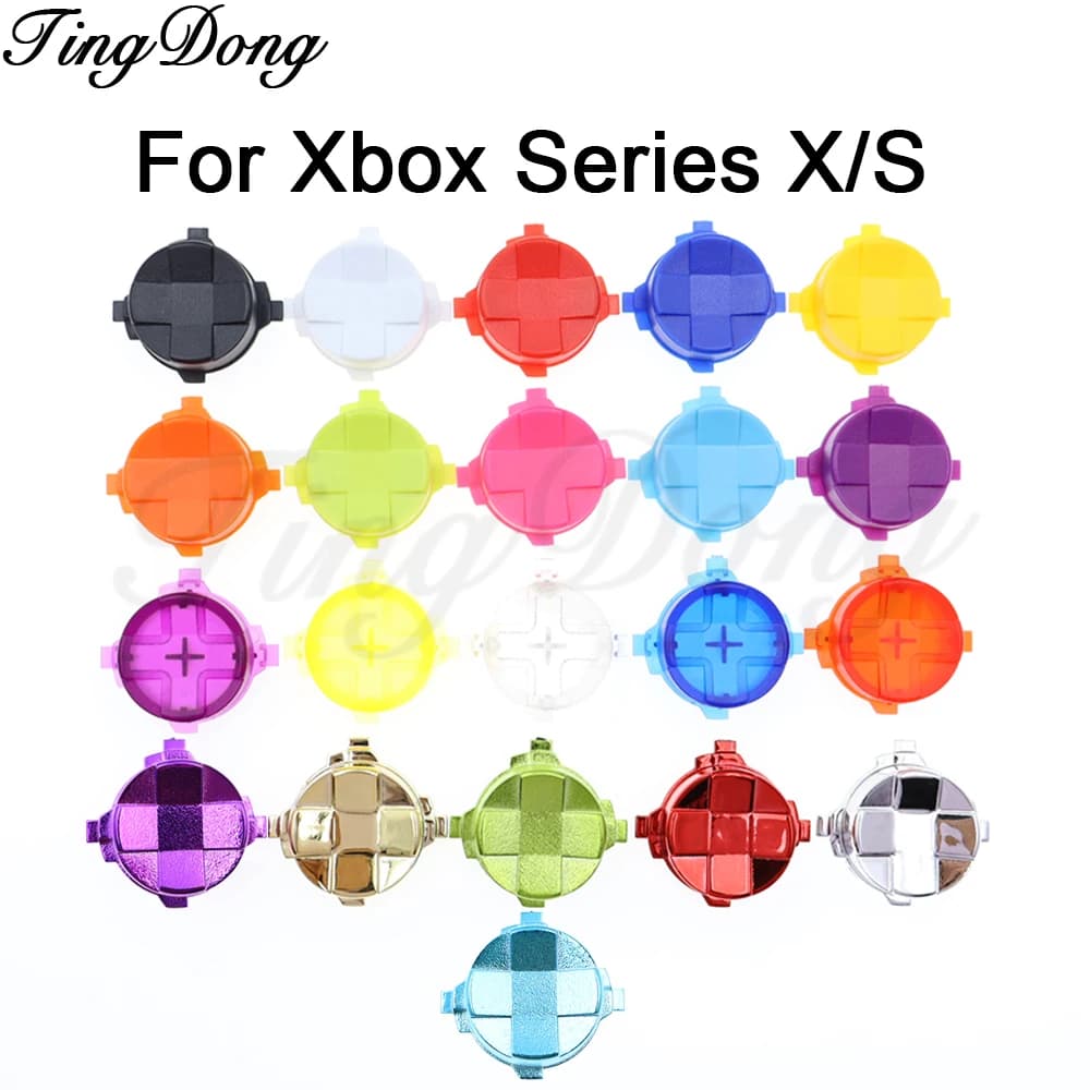 2 pezzi di ricambio in plastica per D-Pad/pulsante direzionale a croce per controller Xbox Series X/S, accessori per videogiochi