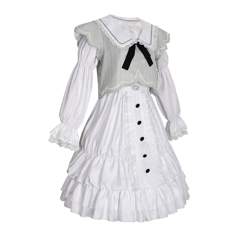 Project Sekai Yoisaki Kanade Medieval Bride Gala Wedding Dress | Feat Miku Stage Performance Cosplay Outfit 2026