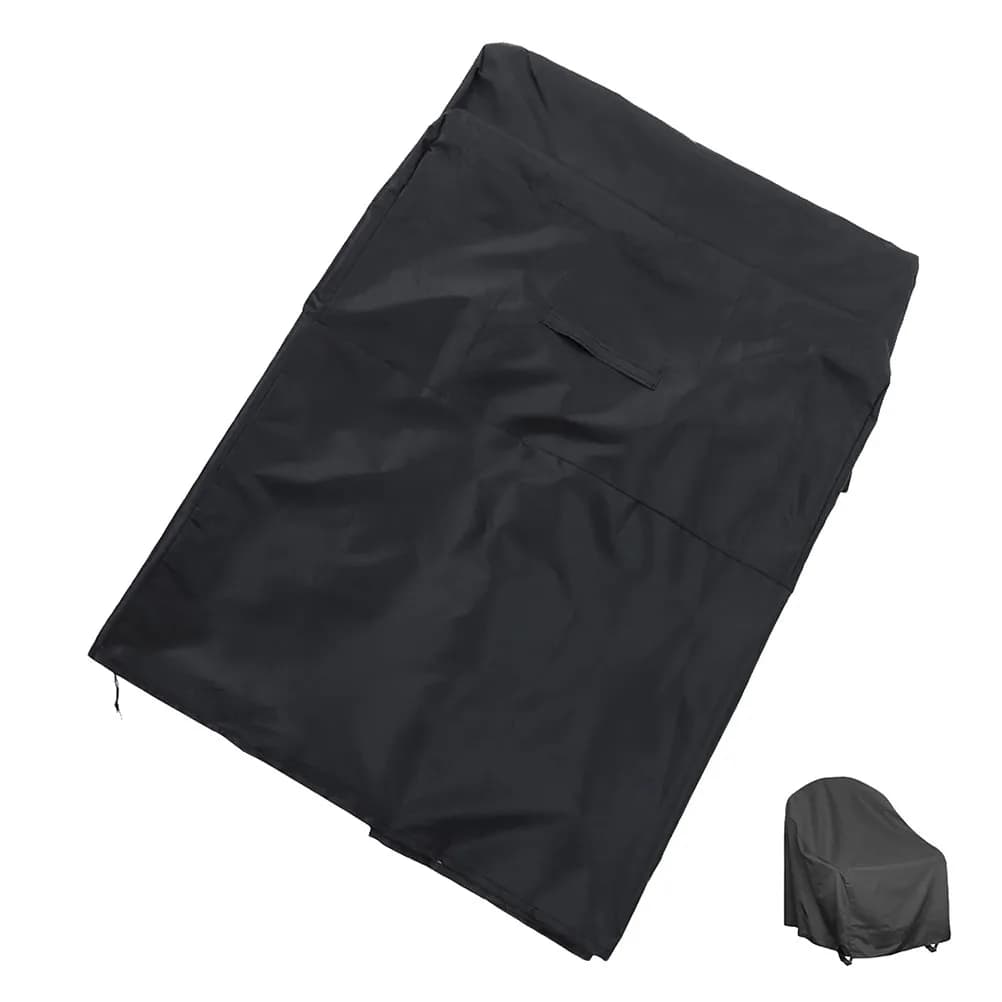 Heavy Duty Outdoor Chair Cover 210D Oxford Waterproof for Patio Swivel Leisure Rocking Chairs All Season Weather Protection