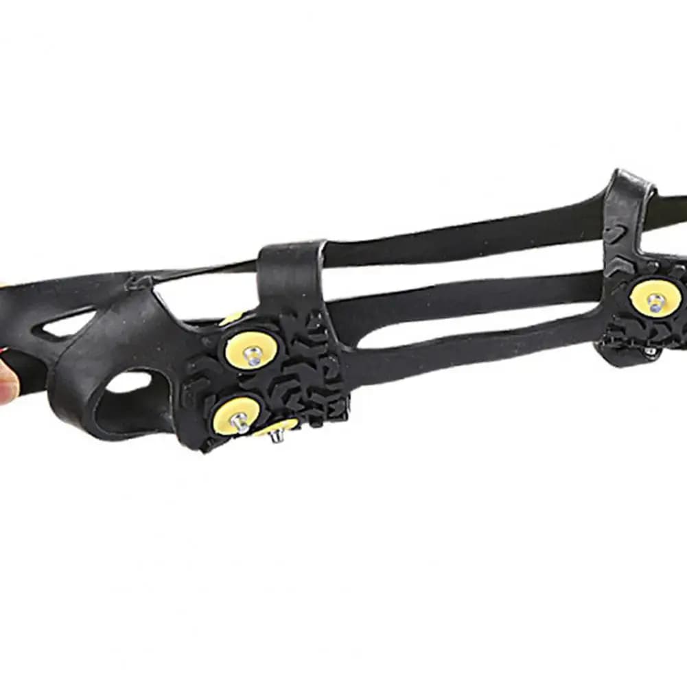 Nine-tooth Crampons Crampons for Hiking Ice Cleats for Shoes Boots Non-slip Traction Crampons Stainless Steel Snow for Winter