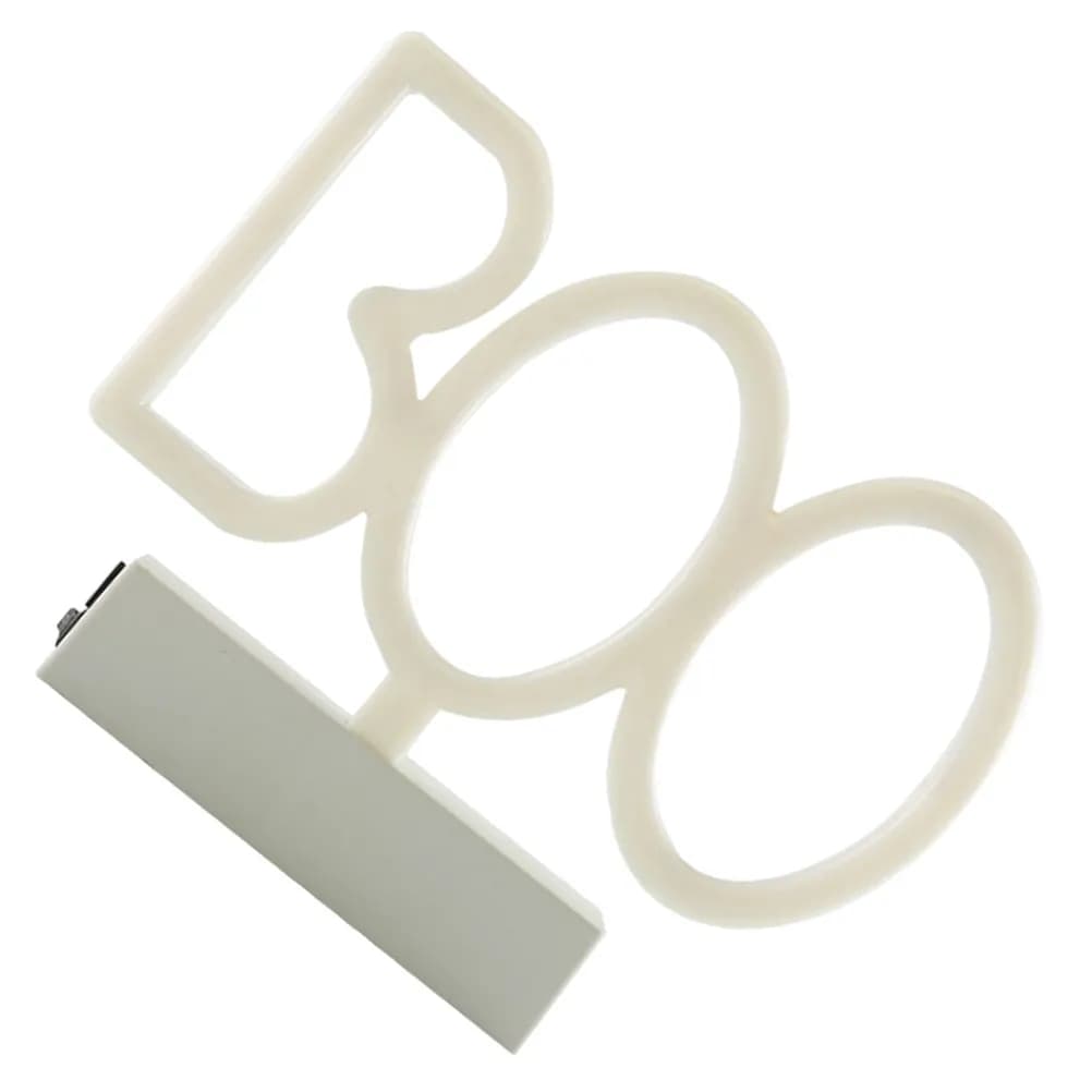 Lampada da Tavolo a LED Neon per Halloween, Luce Notturna per Camera da Letto, Soggiorno, Decorazione per Feste, Atmosfera Festiva e Romantica