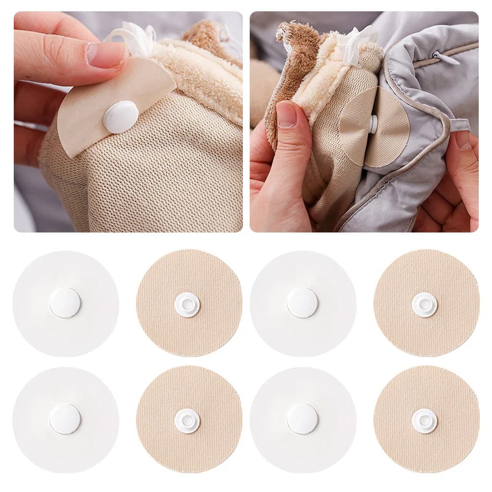 6 pairs Anti-slitting sheet fixes prevent down jackets for support locking down jackets for maintenance prevent down jackets
