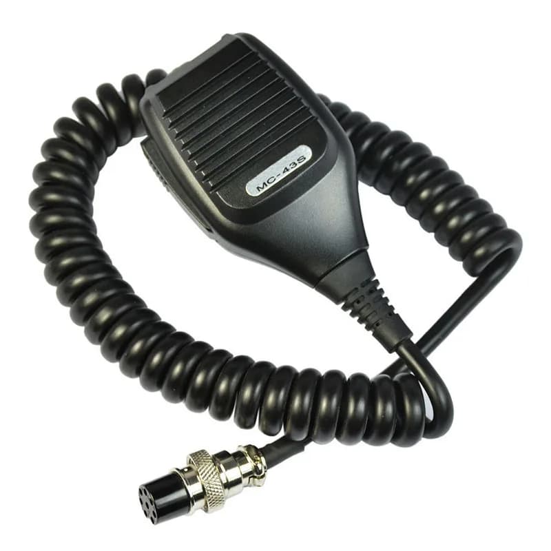 SV-Hand altoparlante portatile a spalla Mic per Radio Kenwood Walkie Talkie TS-480HX TM-231 TS-990S rotondo 8-pin MC-43S