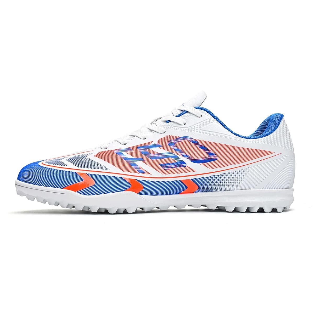 Scarpe da calcio TF, traspiranti e resistenti all'usura; la suola in gomma offre una forte aderenza e un solido supporto per la caviglia.