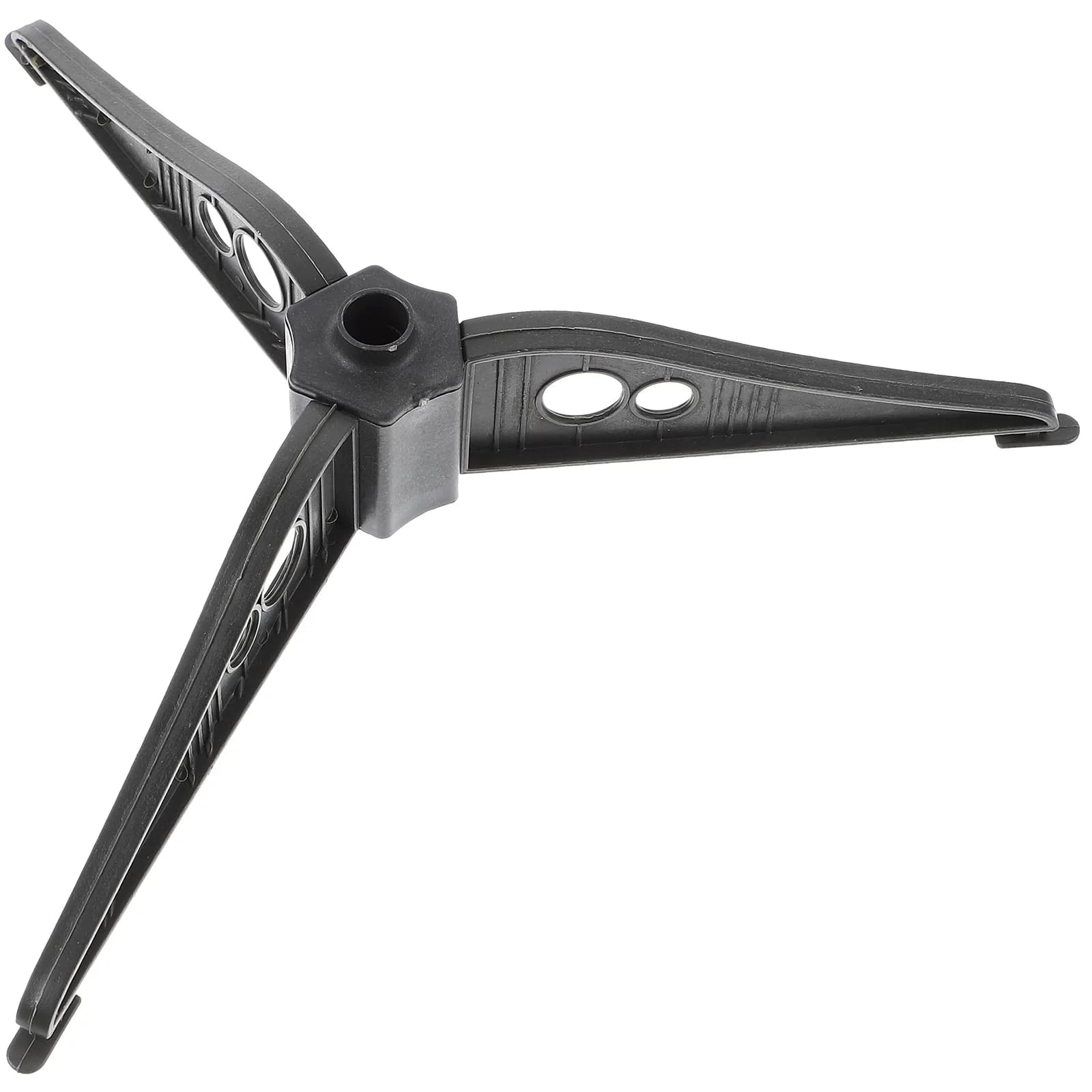 1pc Robusto supporto per albero di Natale in plastica Supporto per base per albero artificiale Forniture natalizie Design staccabile Triangolo facile da montare