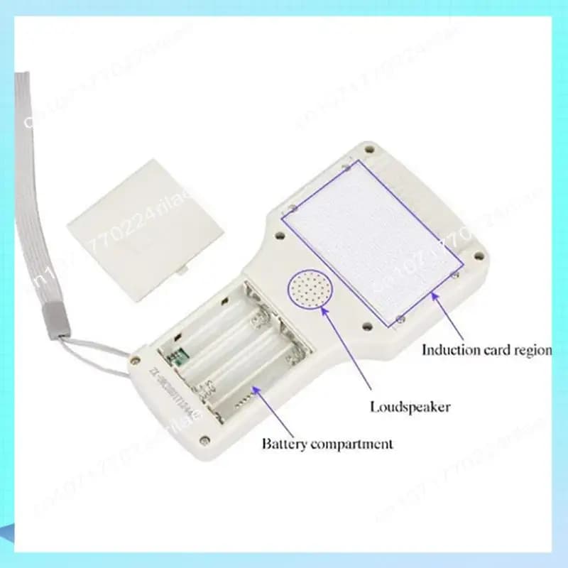 Lettore di smart card NFC RFID A17Z + 5XT5577 Duplicatore RFID portachiavi 125K 13,56Mhz IC/ID Scrittore chiave Programmatore replicatore RFID