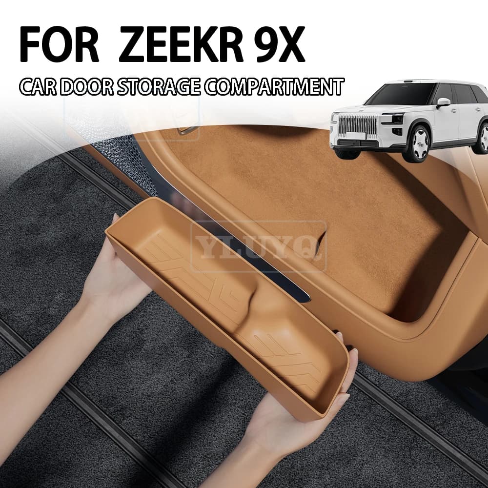 Tappetino Organizzatore in Silicone Antiscivolo per Vano Porta Auto ZEEKR 9X 2026, Accessori Interni Auto
