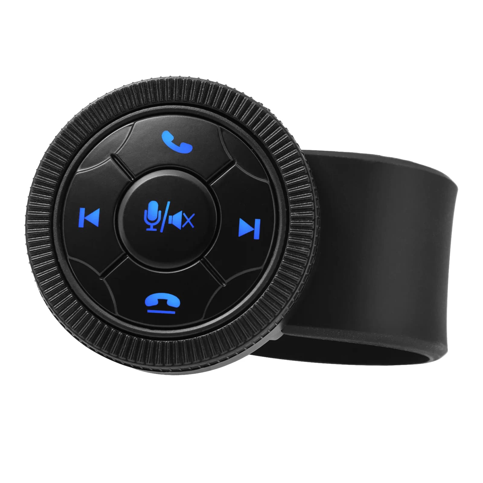 Pulsante di controllo Wireless 5.3 pulsante remoto casco auricolare moto/bici manubrio Media Controller controllo del volante dell'auto