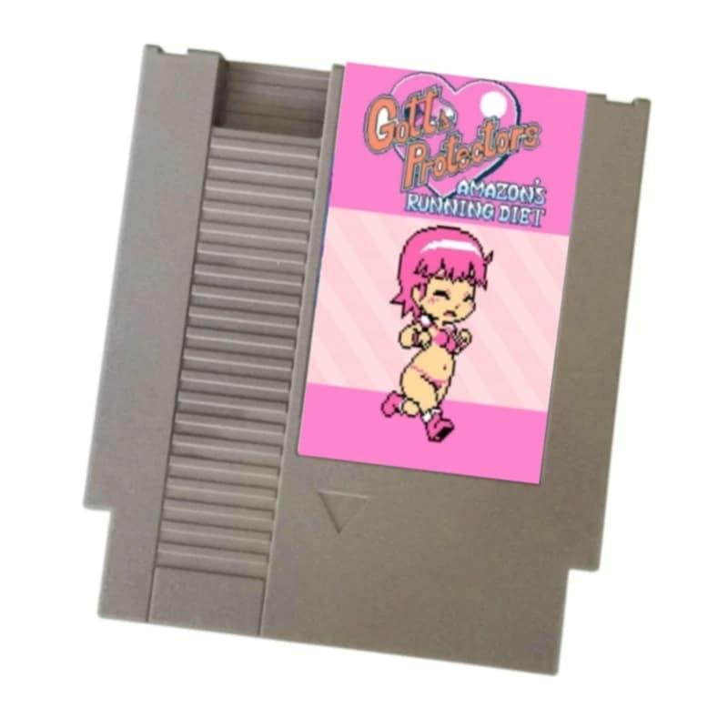 Gotta Protectors Amz's Running Diet Cartuccia di gioco inglese/giapponese per console FC/NES Scheda per videogiochi da 60 pin/72 pin
