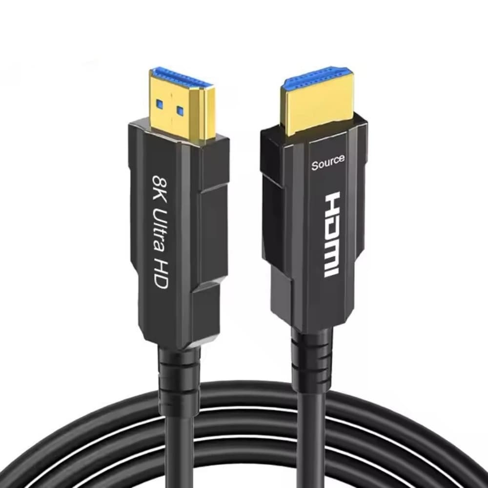 Cavo in fibra ottica HDMI 8K, cavo in fibra ottica HDMI 2.1 con classificazione CL3, 48 Gbps 8K@60Hz 4K@120Hz/144Hz, eARC HDCP2.2 e 2.3 per Xbox/PS5 RTX 3080/3090