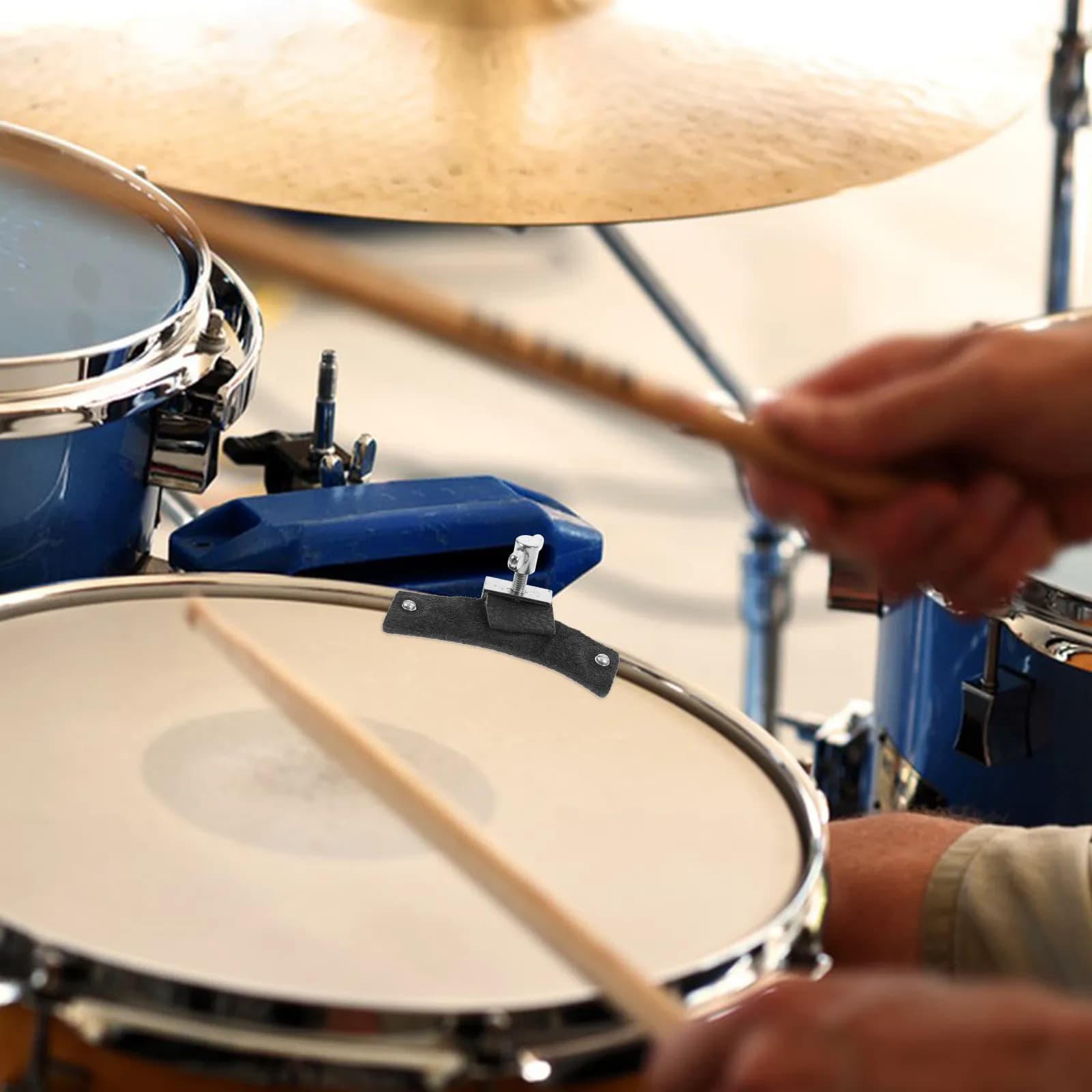 Snare Dampener Drum Damper Pads Mute for Drums Cushion Dampers Musical Instruments