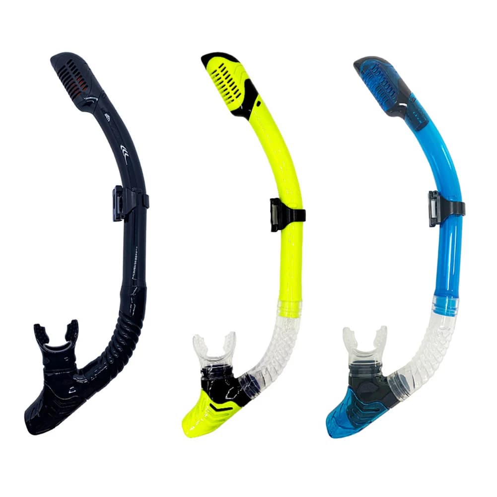 Boccaglio per snorkeling in silicone completamente asciutto Nuoto Tubo per respirazione subacquea per immersioni subacquee per accessori per il nuoto