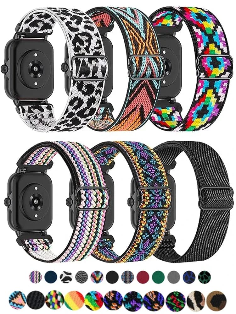 Fascia elastica in Nylon per Amazfit gts-gtr muslimbohemian Shiny Pride bracciale bip-U-pro-S-lite 20mm 22mm Strap