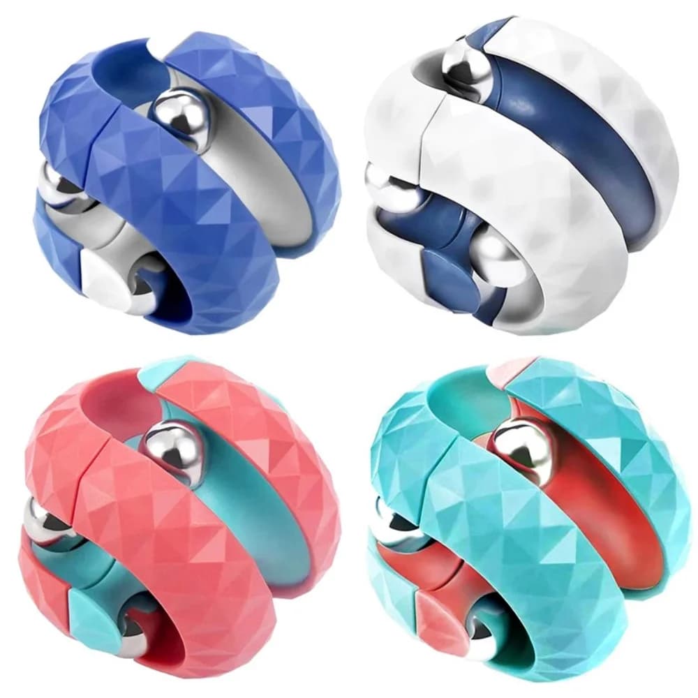 Giocattolo Antistress per Bambini, Cubo Orbitale, Giochi Sensoriali, Fidget Spinner, Regalo per Bambini, Allenamento della Concentrazione