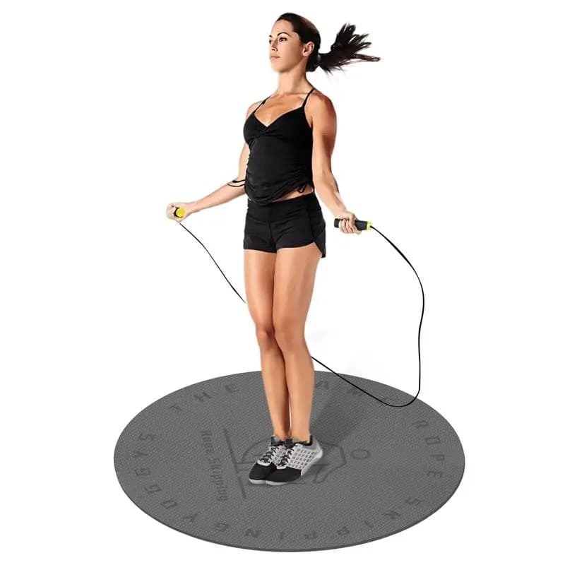 Jumping Rope Mat 60 cm Round Jump Mat Non-slip Training Mat Gym Shock Absorber Mat For Carpets Various