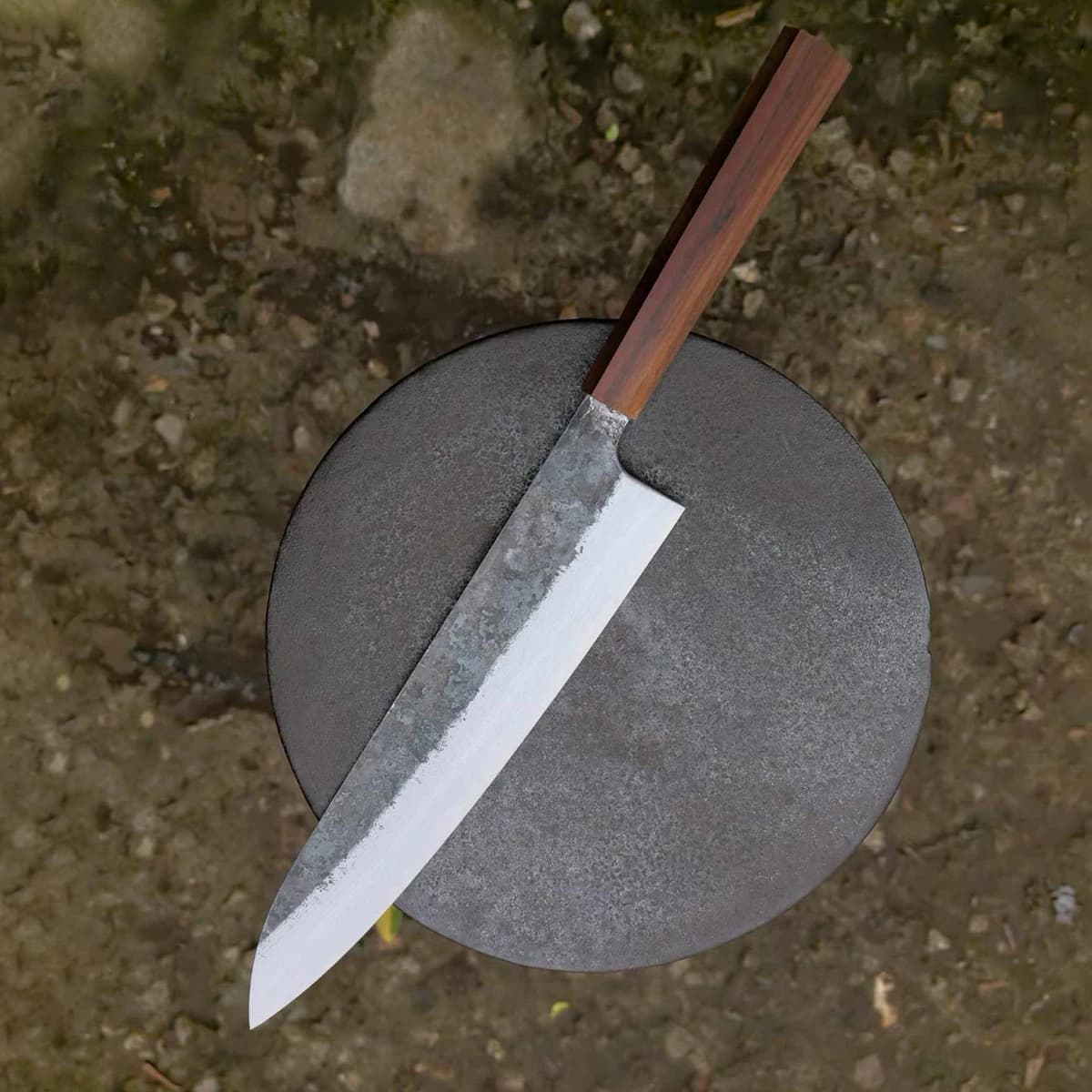 8.3 Inch Gyuto Knife T12A High-carbon Steel Core Blade Chef Cleaver Slicing Handmade Forged Western Kitchen Knife Customizable